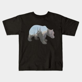 Mountain bear Kids T-Shirt